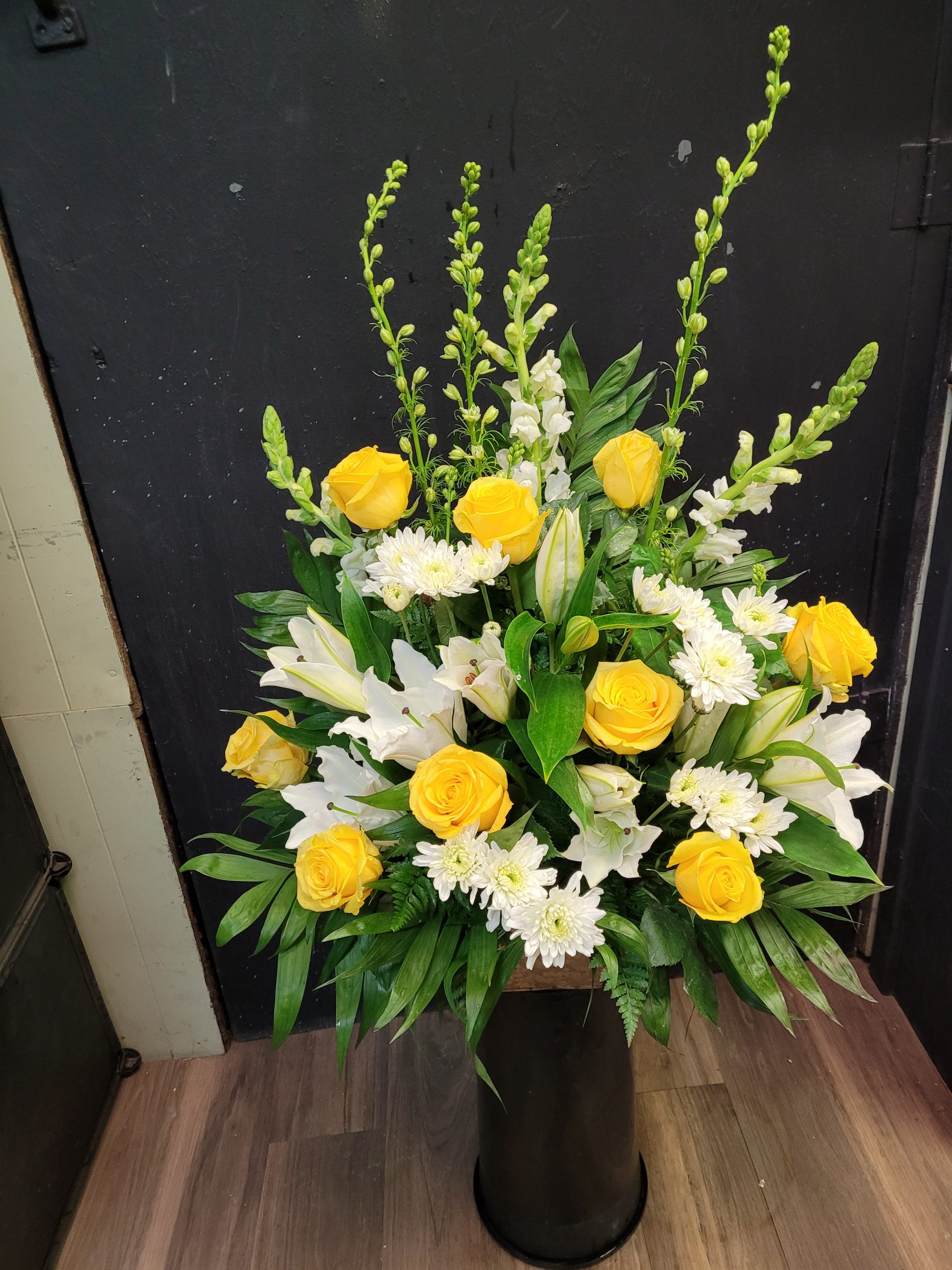 Large Floral Sympathy Spray. Photos are examples only - Image 2