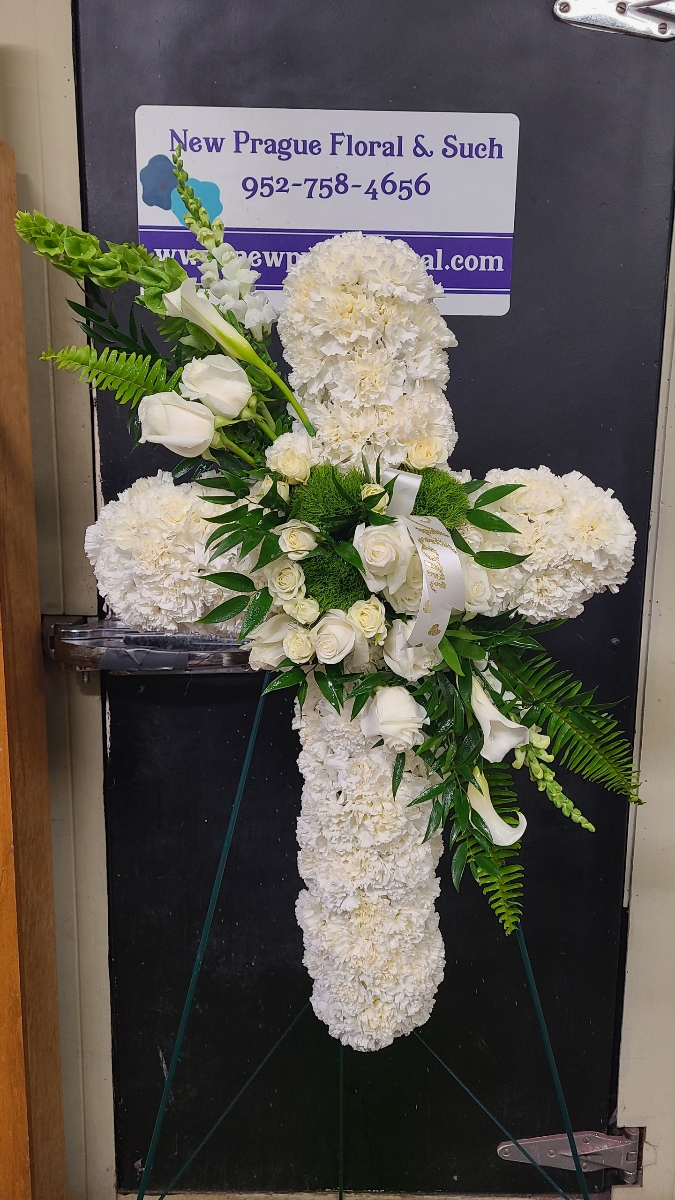 Large Floral Sympathy Spray. Photos are examples only - Image 11