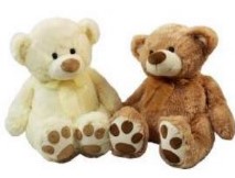 15" Sitting Plush Bear
