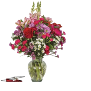"Pure Romance" Valentine Vase