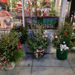 Large Holiday Outdoor Porch Pots-Custom made by us-PLEASE ALLOW 24 HOURS TO DESIGN