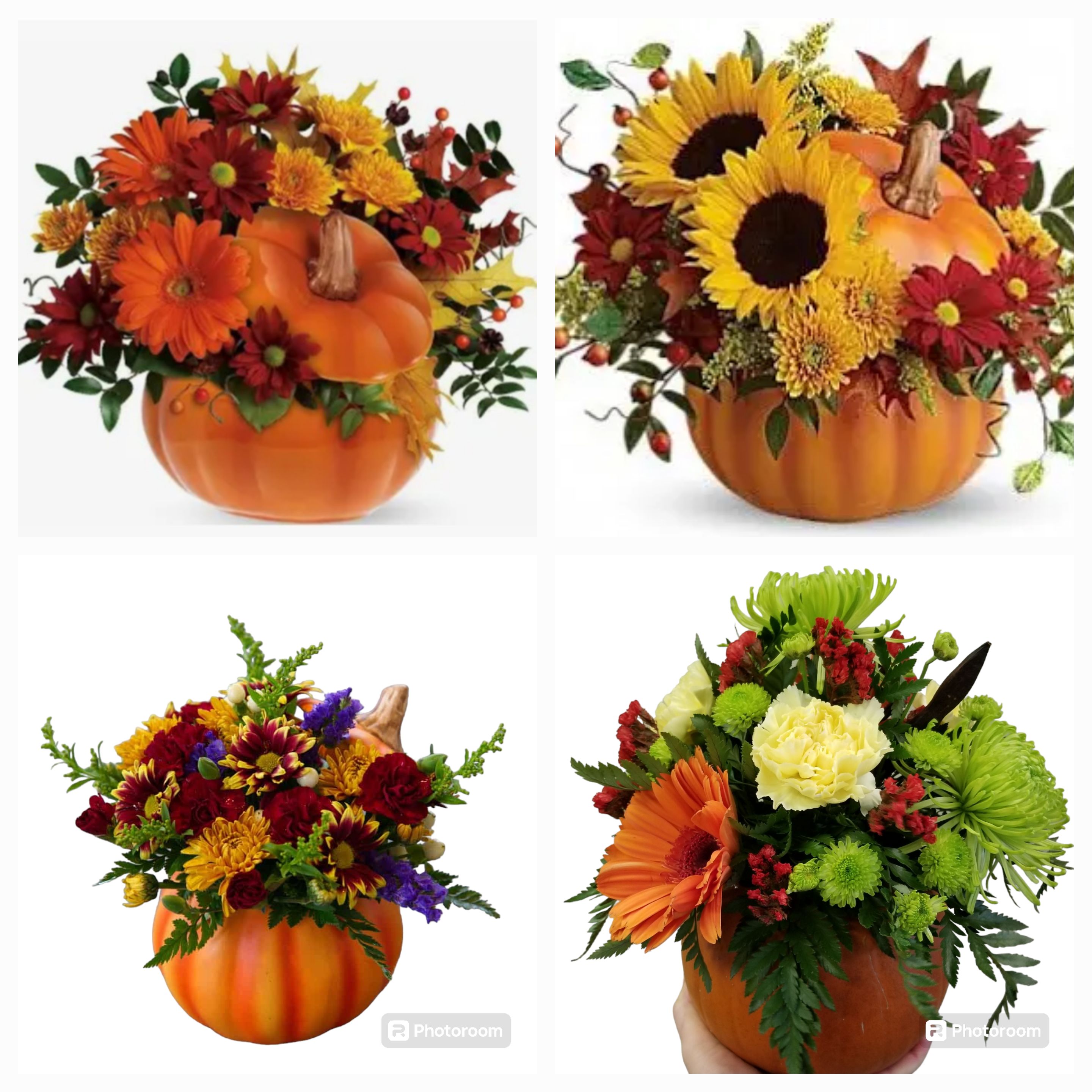 Pumpkin Floral Arrangement Class Registration  Session two 10/27/25 6PM-7:30PM